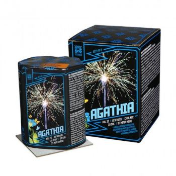 Argento Feuerwerk Silvester Batterie "Agathia"